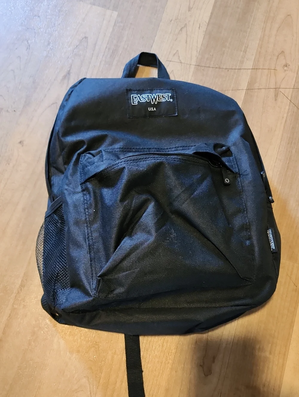 Eastwest Black Kids Backpack — Durable Everyday School Bag